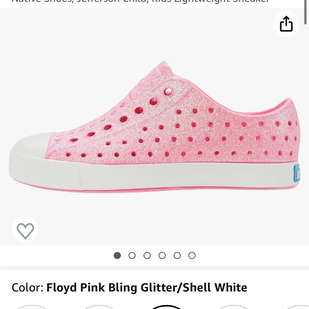 Native toddler shoe